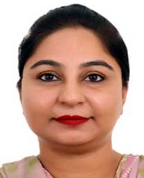 श्रीमती अमनप्रीत कौर - Guru Teg Bahadur Khalsa College for Women, Dasuya