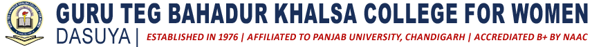 Guru Teg Bahadur Khalsa College for Women
